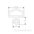 Verglasungsdichtung für Holztür